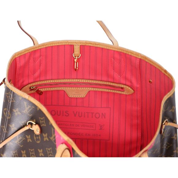 Louis Vuitton Neverfull MM Monogram Tote Bag M41602 Grenade - Picture 10 of 10